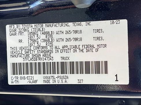 Used 2024 Toyota Tundra SR5 w/ SR5 Premium Package AWD/4WD image 23
