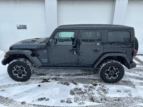 Used 2021 Jeep Wrangler Unlimited Rubicon 4xe w/ Cold Weather Group image 3