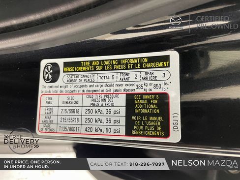 Certified 2023 MAZDA CX-30 AWD 2.5 S w/ Premium Package image 54