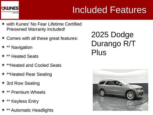 Used 2025 Dodge Durango R/T AWD/4WD image 2