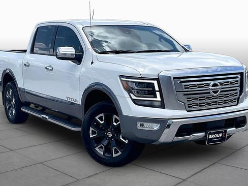 Used 2021 Nissan Titan Platinum Reserve w/ Off Road Protection Package AWD/4WD image 3