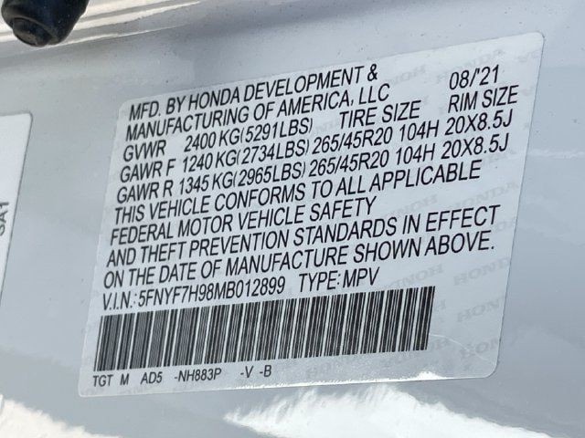 Used 2021 Honda Passport Touring image 31