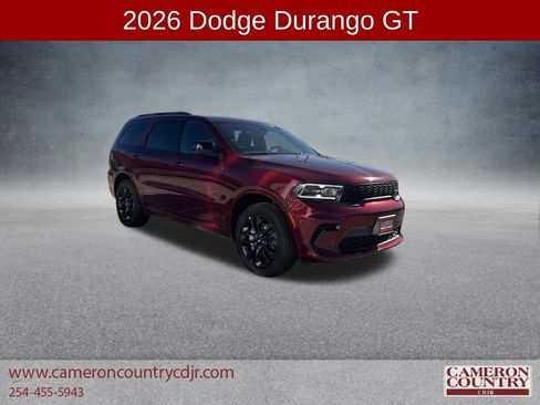 New 2026 Dodge Durango GT w/ Blacktop Package RWD image 1