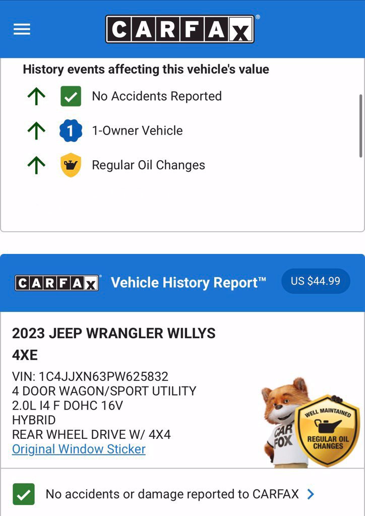 Used 2023 Jeep Wrangler Unlimited w/ Cold Weather Group AWD/4WD image 5