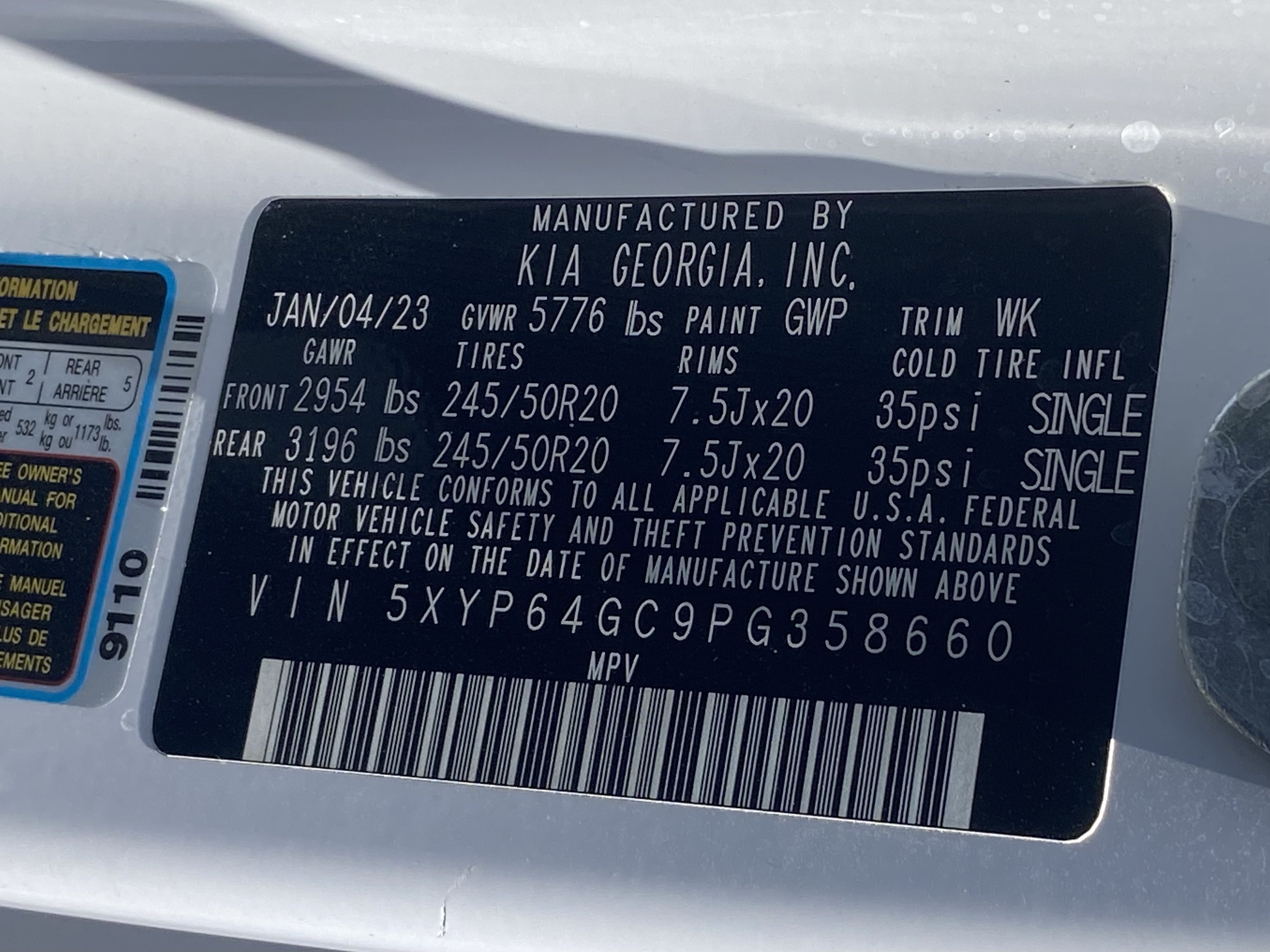Used 2023 Kia Telluride S FWD image 32