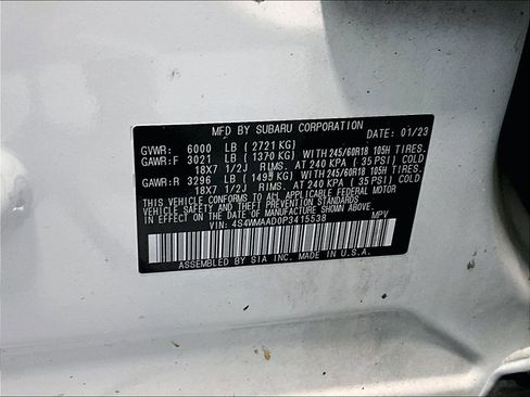 Used 2023 Subaru Ascent 8-Passenger image 26