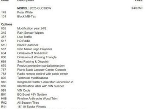 Certified 2025 Mercedes-Benz GLC 300 image 4