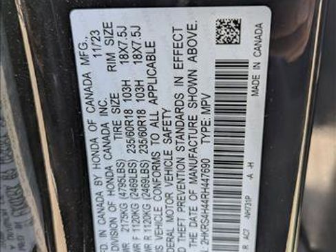 Certified 2024 Honda CR-V EX image 24