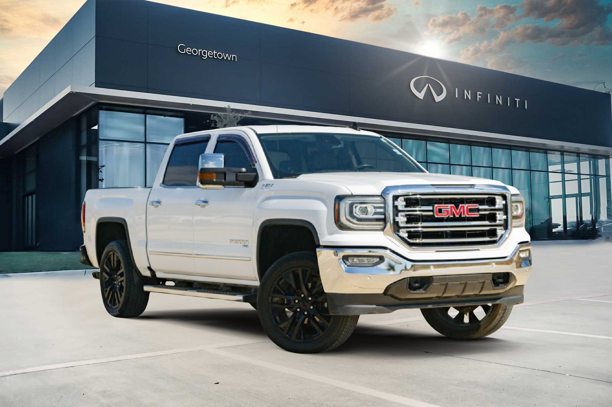 Used 2018 GMC Sierra 1500 SLT AWD/4WD image 1