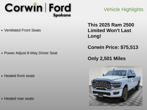 Used 2025 RAM 2500 Limited AWD/4WD image 12