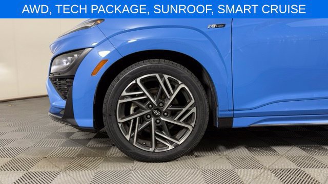 Used 2022 Hyundai Kona N Line w/ Tech Package AWD/4WD image 9