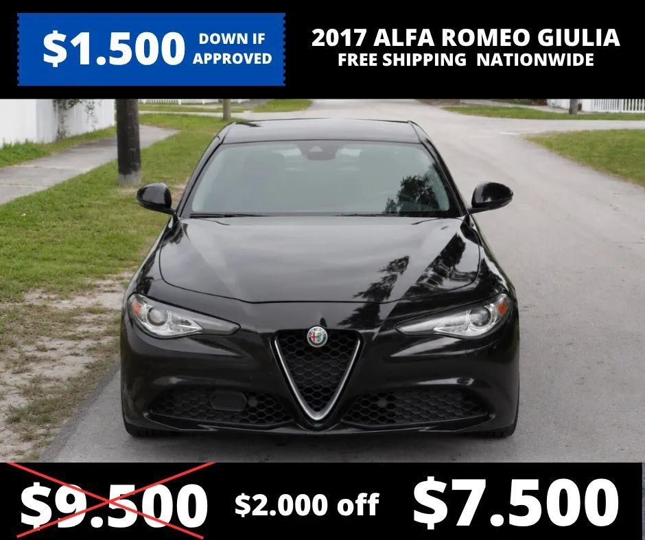 Used 2017 Alfa Romeo Giulia RWD image 2