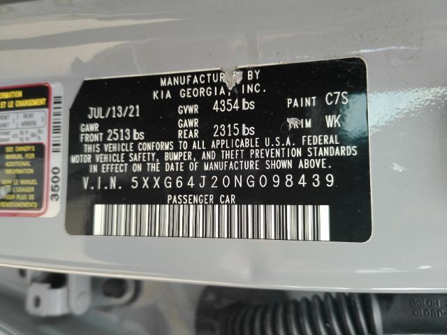 Used 2022 Kia K5 GT-Line FWD image 55