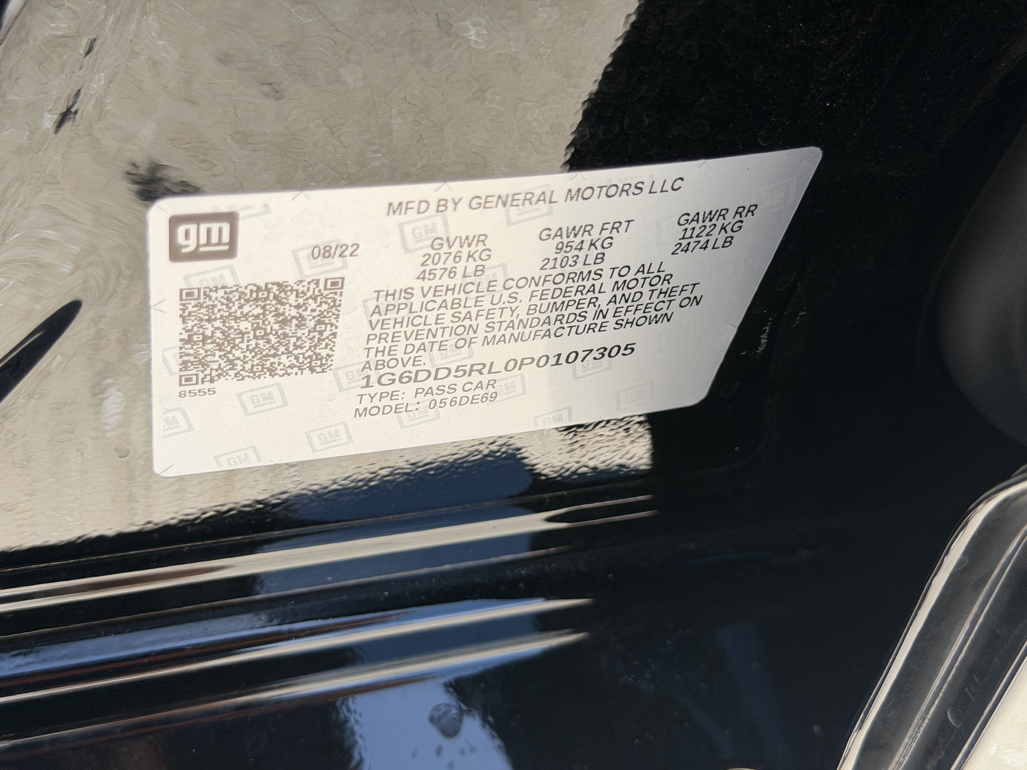 Certified 2023 Cadillac CT4 V w/ Navigation Package RWD image 32