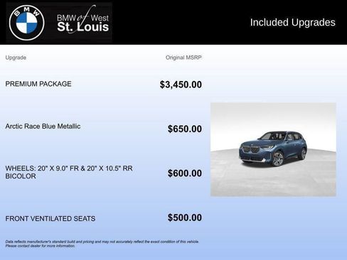 New 2026 BMW X3 xDrive30 w/ Premium Package image 33