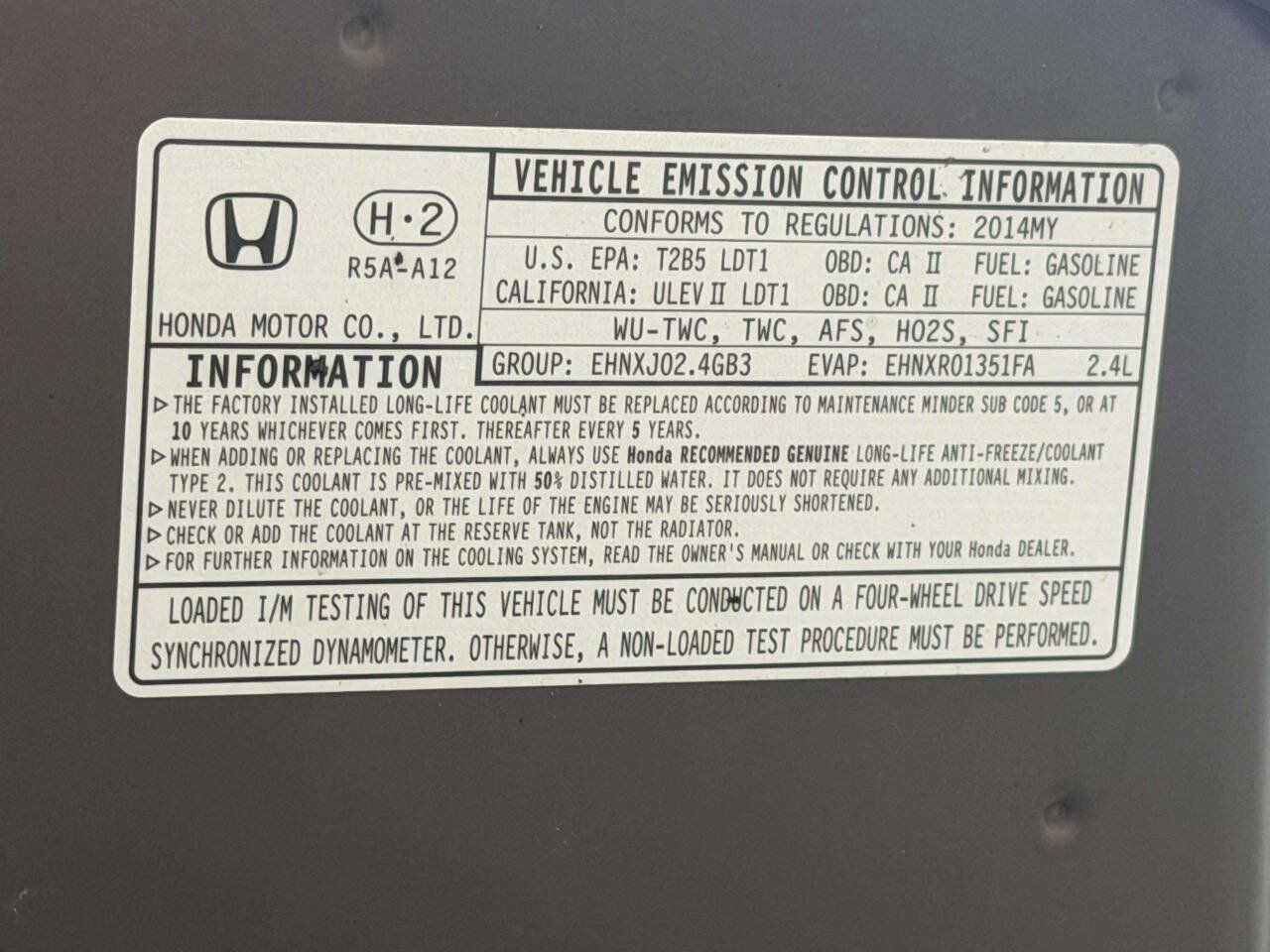 Used 2014 Honda CR-V LX image 15