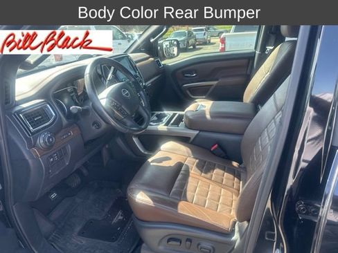 Used 2023 Nissan Titan Platinum Reserve w/ Off Road Protection Package AWD/4WD image 7