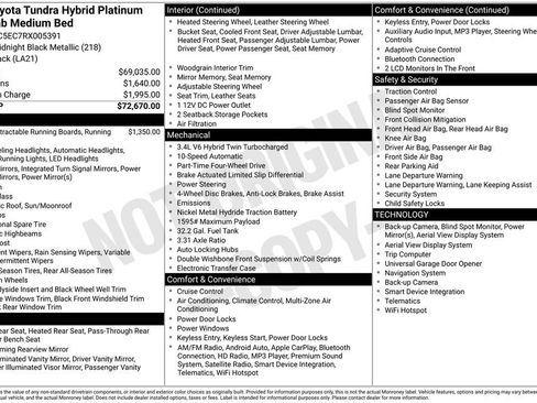 Used 2024 Toyota Tundra Platinum image 11