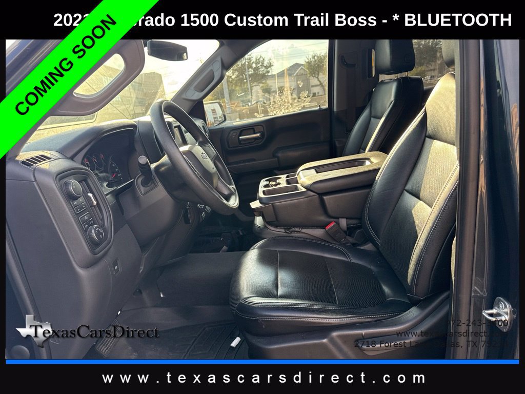 Used 2021 Chevrolet Silverado 1500 Custom Trail Boss w/ LPO, Dark Essentials Package AWD/4WD image 6