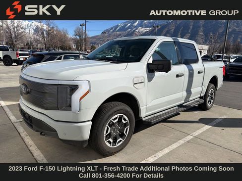 Used 2023 Ford F150 Lightning XLT image 1