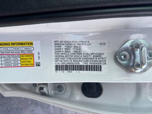 Certified 2025 Honda Civic Sport image 26