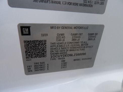 Used 2020 Chevrolet Silverado 1500 LT w/ Convenience Package image 60