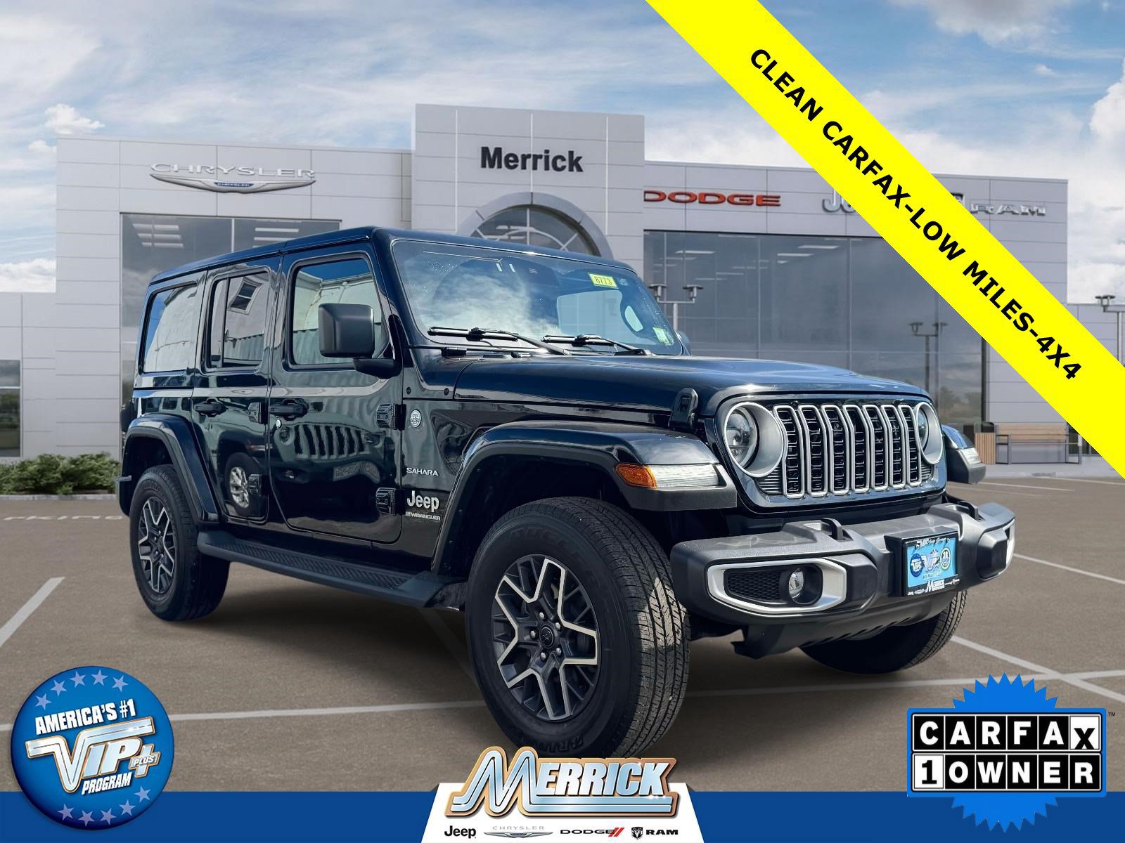 Used 2024 Jeep Wrangler Unlimited Sahara AWD/4WD image 1