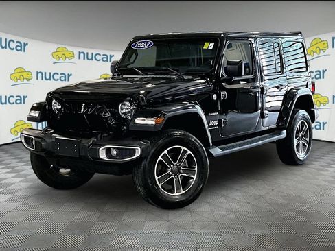 Used 2023 Jeep Wrangler Unlimited Sahara AWD/4WD image 3