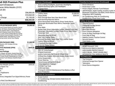 Used 2023 Audi SQ5 Premium Plus w/ Premium Plus Package AWD/4WD image 2