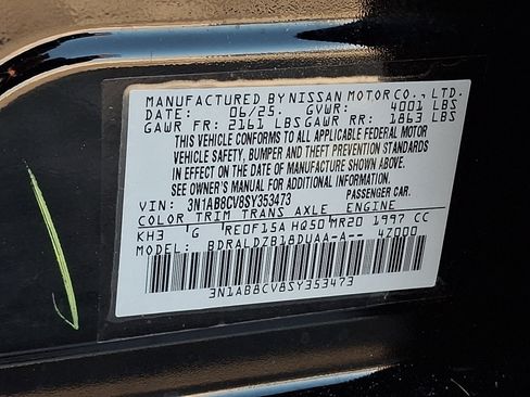 Certified 2025 Nissan Sentra SV w/ All-Weather Package FWD image 26