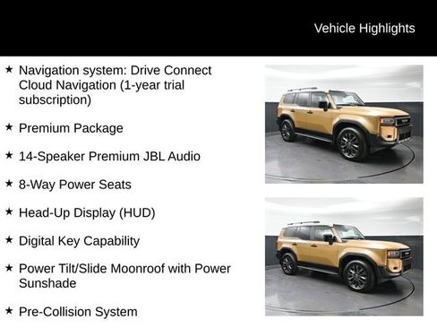 Used 2026 Toyota Land Cruiser w/ Premium Package AWD/4WD image 4