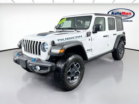 Used 2023 Jeep Wrangler Unlimited Rubicon 4xe w/ Cold Weather Group image 3