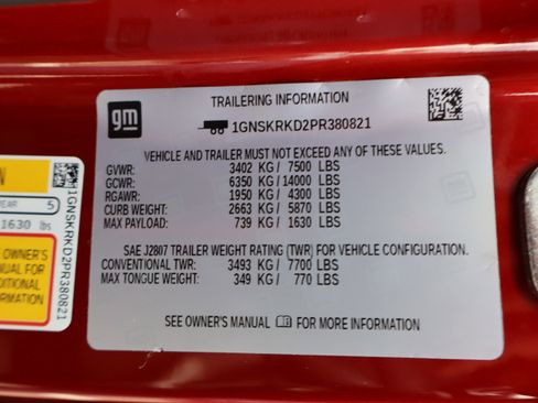 Used 2023 Chevrolet Tahoe RST w/ Luxury Package image 46