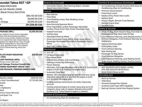 Used 2023 Chevrolet Tahoe RST w/ Luxury Package image 13