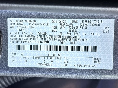 Certified 2023 Ford F150 XLT w/ Equipment Group 302A High AWD/4WD image 30