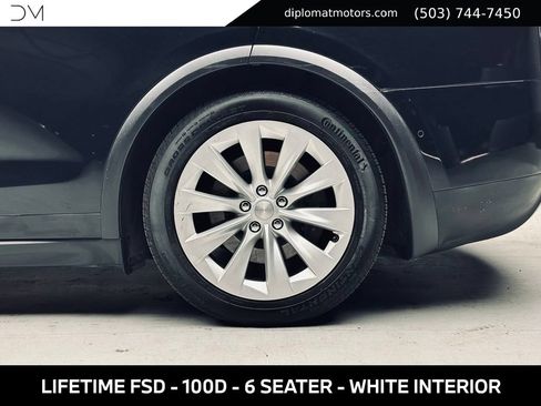 Used 2019 Tesla Model X 75D AWD/4WD image 40