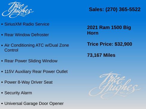 Used 2021 RAM 1500 Big Horn AWD/4WD image 32