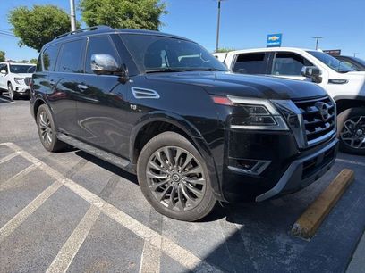 Used 2021 Nissan Armada Platinum w/ Captain's Chairs Package