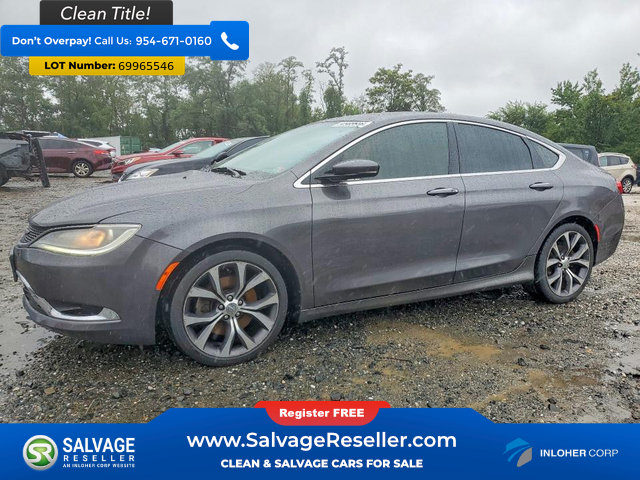 Used 2015 Chrysler 200 C w/ Navigation & Sound Group I FWD image 1
