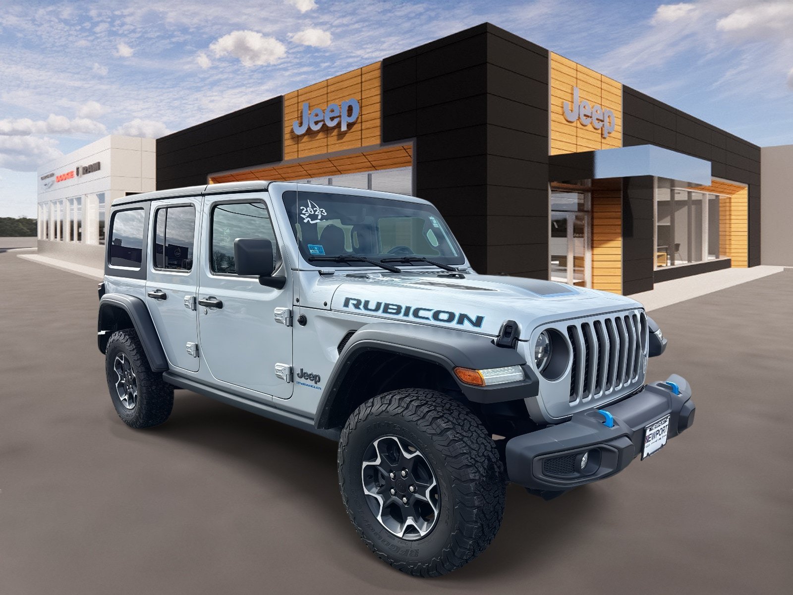 Used 2023 Jeep Wrangler Unlimited Rubicon 4xe w/ Cold Weather Group AWD/4WD image 1