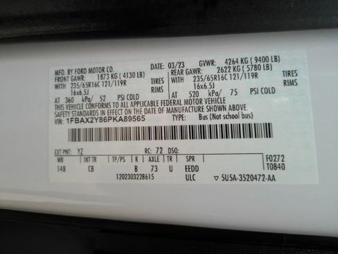 Used 2023 Ford Transit 350 XLT image 43