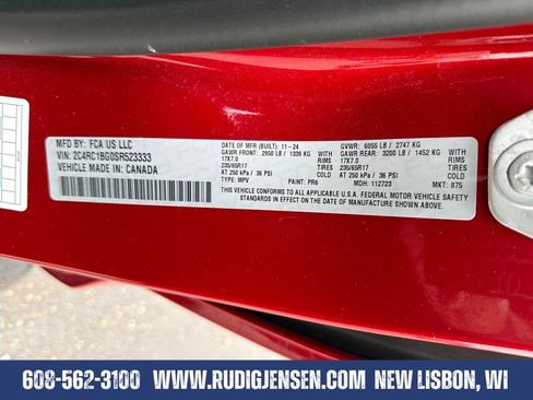 Used 2025 Chrysler Pacifica Select FWD image 28