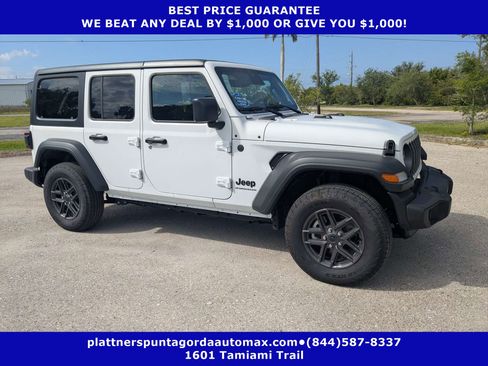 Used 2025 Jeep Wrangler Unlimited Sport AWD/4WD image 1