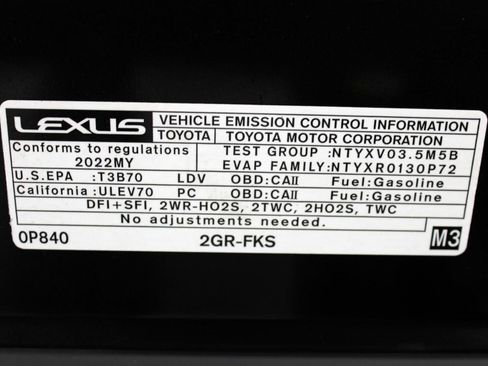 Used 2022 Lexus ES 350 w/ Premium Package FWD image 82