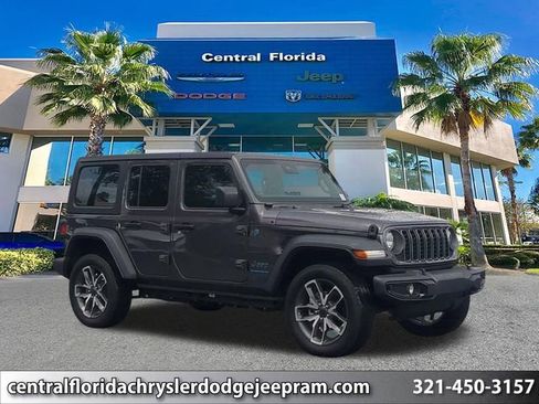 Used 2025 Jeep Wrangler Unlimited Sport S 4xe AWD/4WD image 1