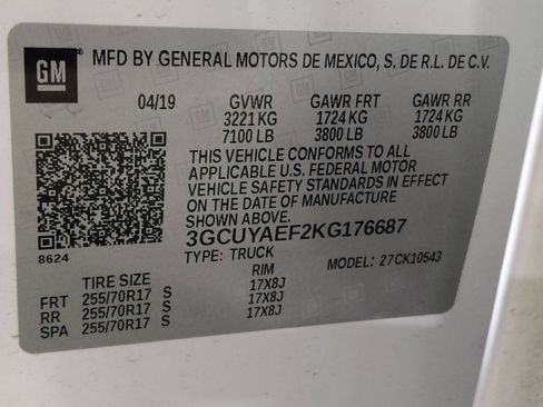 Used 2019 Chevrolet Silverado 1500 W/T w/ Trailering Package AWD/4WD image 33