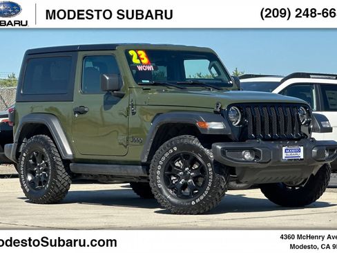 Used 2023 Jeep Wrangler Willys image 1