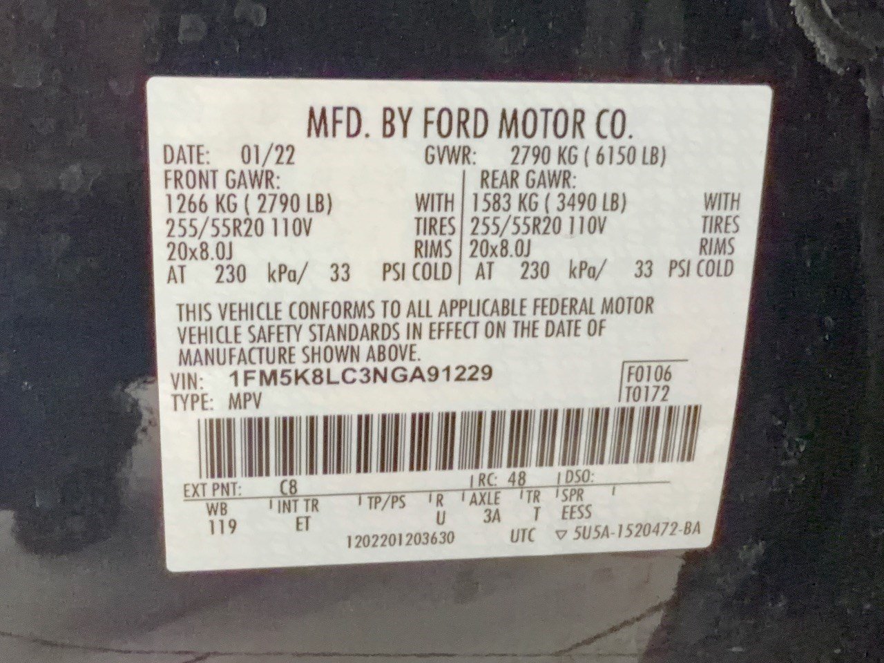Certified 2022 Ford Explorer King Ranch w/ Class IV Trailer Tow Package AWD/4WD image 32