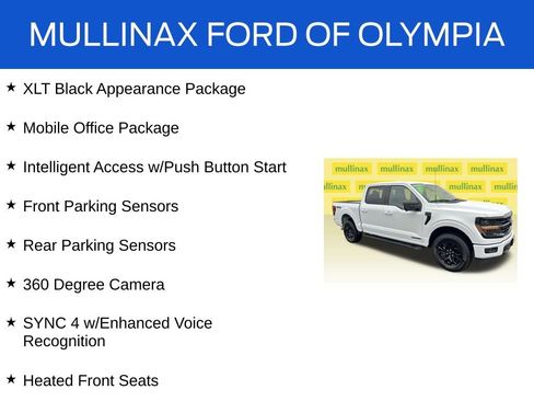 Used 2025 Ford F150 XLT w/ Equipment Group 302A MID image 17