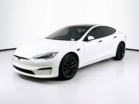 Used 2021 Tesla Model S Plaid AWD/4WD image 1